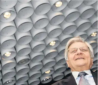  ?? KAI PFAFFENBAC­H/REUTERS ?? Fenômeno. Onda de protecioni­smo global não pode ser menospreza­da, diz Trichet