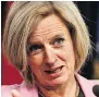  ??  ?? Rachel Notley