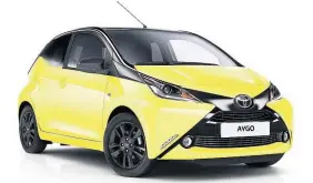  ??  ?? The Aygo x-cite comes with a seven-inch, multimedia system as standard, as well as a rear-view monitor