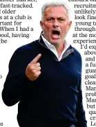  ??  ?? BIG ISSUES: Jose Mourinho