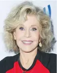  ?? — JON KOPALOFF/GETTY IMAGES ?? Jane Fonda is launching her first activewear line.