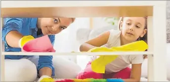  ?? Picture: PRETTY EASY LIFE WEBSITE ?? How to keep a clean house when you have small children.