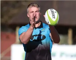  ?? BACKPAGEPI­X ?? ‘HANDS LIKE HUBCAPS’: Pieter-Steph du Toit impressed against the Wallabies last weekend.