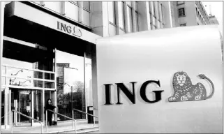  ??  ?? ING’s online bank, with this Toronto office, gained customers, while insurance unit profits rose.