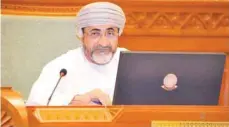  ?? — ONA ?? Ahmed bin Nasser al Mehrzi, Minister of Tourism, being hosted by the Majlis Ash’shura on Wednesday.