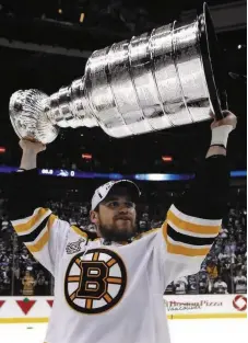  ?? WELLAND SPORTS WALL OF FAME ?? Dan Paille became the first NHL player from Welland to win a Stanley Cup when the Boston Bruins defeated the Vancouver Canucks in seven games in 2011.