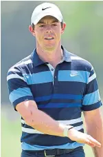  ??  ?? Rory McIlroy: among those to voice concerns over the pace of play on the PGA Tour.