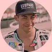  ??  ?? Enea Bastianini, 20 anni, ha vinto due gran premi in Moto3. Corre con il team Leopard GETTY