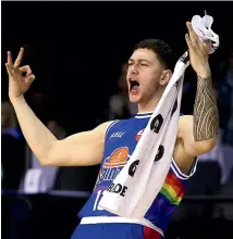  ?? GETTY IMAGES ?? New Giants signing Anzac Rissetto has tasted NBL glory with the Saints in 2019. After returning from his college basketball stint in North Carolina, he hopes to chalk up another title in Nelson this season.