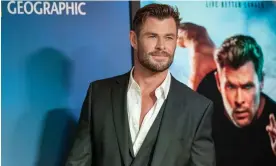  ?? Photograph: MJ Photos/REX/Shuttersto­ck ?? Chris Hemsworth was filming his documentar­y series Limitless when he learned he had two copies of the Alzheimer’s gene.