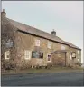  ??  ?? Britain’s highest pub has been put on the market with a price tag of £900,000. TAN HILL INN: