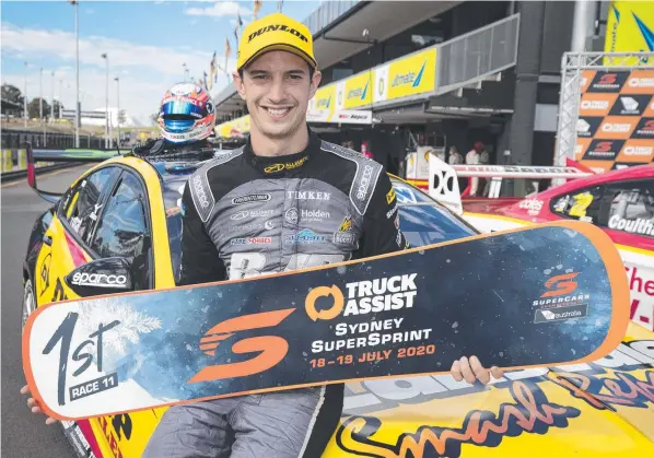  ?? ?? Nick Percat is jumping ship from Brad Jones Racing to join Walkinshaw Andretti United on a multi-year deal. Picture: Mark Horsburgh