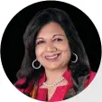  ??  ?? KIRAN MAZUMDAR-SHAW EXECUTIVE CHAIRPERSO­N, BIOCON