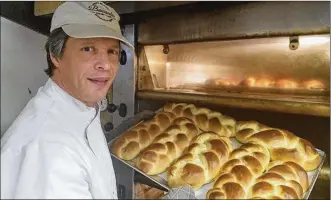  ?? CONTRIBUTE­D ?? Matt Boosalis, founder of Boosalis Baking &amp; Cafe in Centervill­e, realized a goal with bakery ownership. ‘Opportunit­ies exist in Dayton that could not be had elsewhere,’ he says.