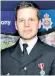  ??  ?? Det Sgt Nick Bailey left hospital yesterday and is concentrat­ing on rebuilding his life