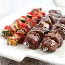  ?? America's Test Kitchen ?? ■ Grilled Beef Kebabs.