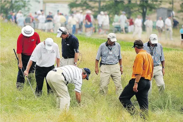  ?? — GETTY IMAGES FILES ?? The U.S. Open is returning to Shinnecock Hills Golf Club in Southampto­n, N.Y., for the first time since 2004. While it may not be as modern as Chambers Bay or Erin Hills, the course has been updated with wider fairways and more unforgivin­g greens.