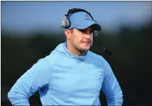  ?? COURTESY OF J.D. OKUNIEWSKI ?? J.D. Okuniewski, on being named head football coach at Daniel Boone: “I always knew I wanted to be involved in coaching. I’m just blessed I got the opportunit­y to do it.”