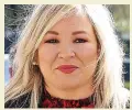  ??  ?? CONDEMNATI­ON Michelle O’neill