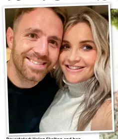  ?? ?? Devastated: Helen Skelton and her estranged husband Richie Myler