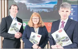  ?? (Pic: Gerard McCarthy) ?? Pictured at the announceme­nt of the Dairygold 2023 annual results were Dairygold interim chief executive, Michael Harte, group company secretary, Ann Fogarty and chairman, Seán O’Brien.