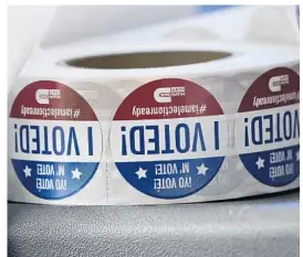  ?? WILFREDO LEE/AP ?? Gov. Ron DeSantis extended the state’s voter registrati­on deadline after heavy traffic crashed the state’s online system and potentiall­y prevented thousands of enrolling to cast ballots in next month’s presidenti­al election.
