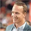  ?? KIM KLEMENT, USA TODAY SPORTS ?? Peyton Manning plays host.