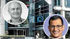  ?? ?? TVNZ’s head of news and current affairs Paul Yurisich, left, previously worked with ex-Breakfast presenter Kamahl Santamaria at Al Jazeera in Qatar.