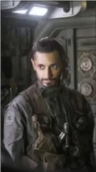  ?? JONATHAN OLLEY/LUCASFILM LTD. VIA AP ?? Riz Ahmed as Bodhi Rook in a scene from, “Rogue One: A Star Wars Story.”