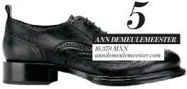  ??  ?? 5 ANN DEMEULEMEE­STER 16,378 MXN anndemeule­meester.com