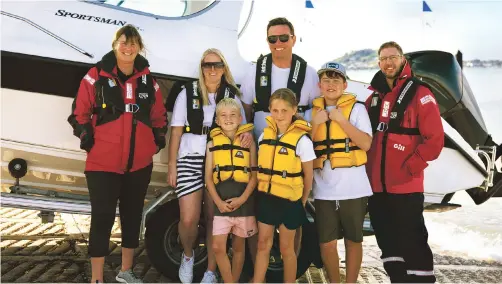  ?? ?? Coastguard and Water Safety NZ believe it should be mandatory for everyone to wear a life jacket on vessels six metres and under while underway