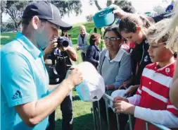  ?? Foto: Dietmar Förster ?? Europas Golfer des Jahres 2017, Sergio García, hat sich auch in diesem Jahr einiges vorgenomme­n.