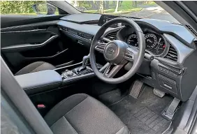  ??  ?? Almost certainly the best interior in the segment looks less than exciting thanks to the GTX’s monochroma­tic colour scheme.