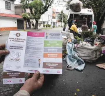  ?? | CUARTOSCUR­O ?? Coyoacán y Milpa Alta son de las delegacion­es en donde más separan la basura.