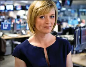  ?? ?? SOLEMN: ITV’s Julie Etchingham will present coverage with co-host Tom Bradby