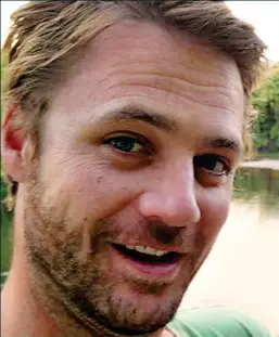  ??  ?? Father-of-two Chris Bevington was killed in Stockholm