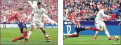  ??  ?? Morata con Varane en el partido.Bale, uno de los protagonis­tas.