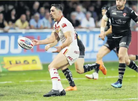  ?? Photo Pascal Rodriguez ?? Courtisé par la Section paloise et par de multiples clubs de Super League, Tony Gigot sera toujours là la saison prochaine, assure les dirigeants catalans.