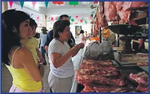  ??  ?? Confirman que sí había carne en mal estado a la venta