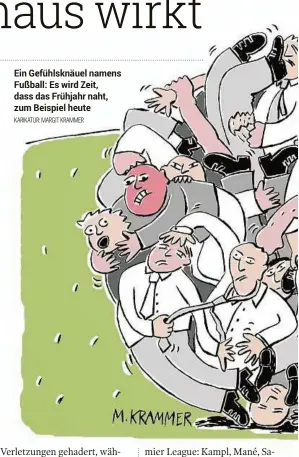  ??  ?? KARIKATUR: MARGIT KRAMMER