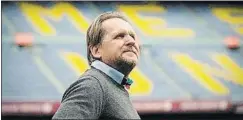  ?? FOTO: TV· ?? Bernd Schuster, el primer protagonis­ta El alemán regresó al Camp Nou