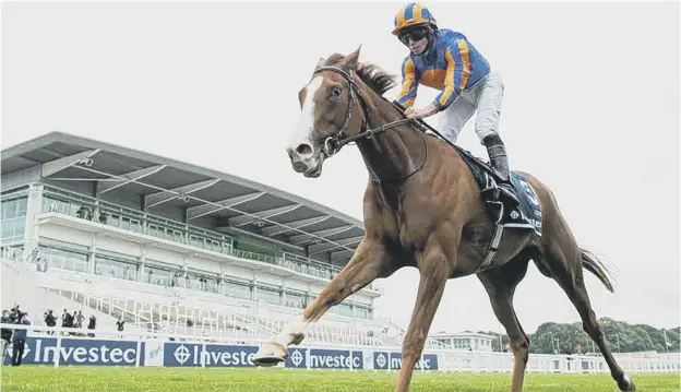  ??  ?? 0 Aidan O’brien’s Love will return to action today in the Prince of Wales's Stakes at Royal Ascot where she will have her preferred quick ground