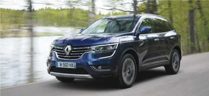  ?? | RENAULT ?? Es sin duda una de las mejores cartas de presentaci­ón de Renault Koleos, ya que adopta la genética deportiva de los autos de competenci­a.