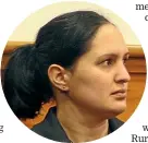  ?? BENN BATHGATE/STUFF ?? Melissa-Mae Ruru pictured at her trial last year.