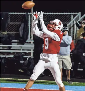  ?? SCOTT ASH / NOW NEWS GROUP ?? Arrowhead senior Robbie Symdom was the team's second-leading receiver last season.