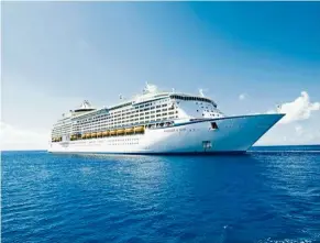  ??  ?? Voyager of the Seas is a true destinatio­n on its own.