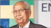  ?? HT FILE ?? Brijmohan Lall Munjal, 92, passed away on Sunday.