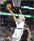  ?? AFP ?? Boston Celtics rookie Jayson Tatum scored 24 points against the Cavaliers on Wednesday.