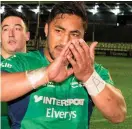  ??  ?? Bundee Aki: Facing three-match ban