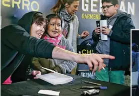  ??  ?? FENÓMENO. Garmendia en la Feria del Libro en La Rural. Mismo escenario para el Club Media Fest 2017.